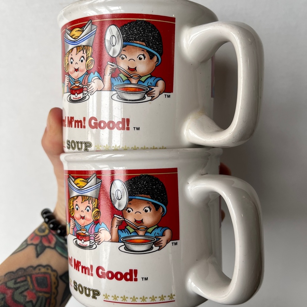 3/$30 🌟 SET Campbell's Soup Vintage Mugs - Picture 3 of 8